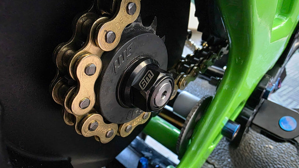 Warp 9 Titanium Motor Nut