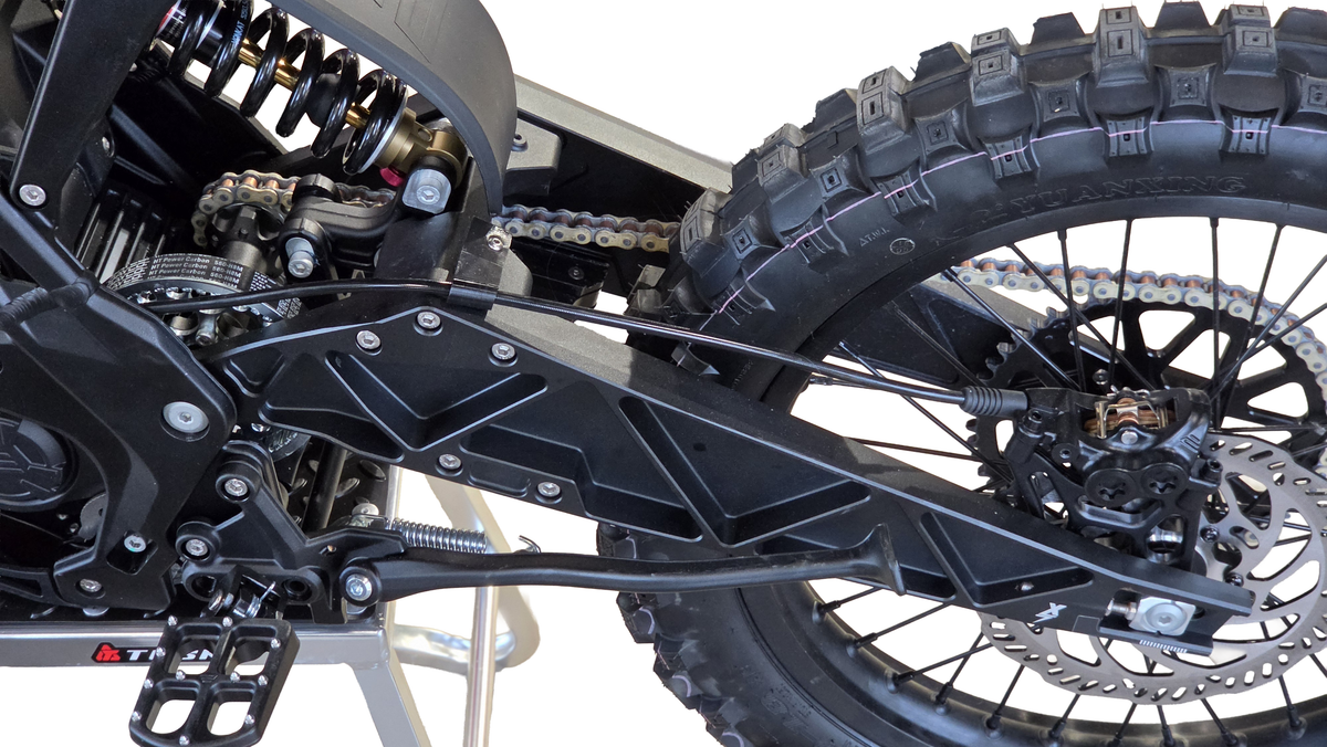 Brake Line Guide for EBMX Swingarm