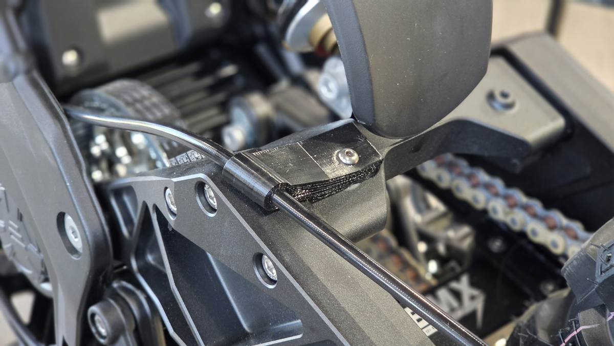 Brake Line Guide for EBMX Swingarm