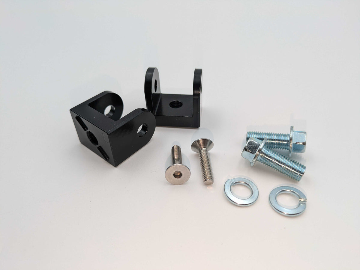 Warp 9 Ultra Bee Adjustable Foot Peg Mount Parts Kit