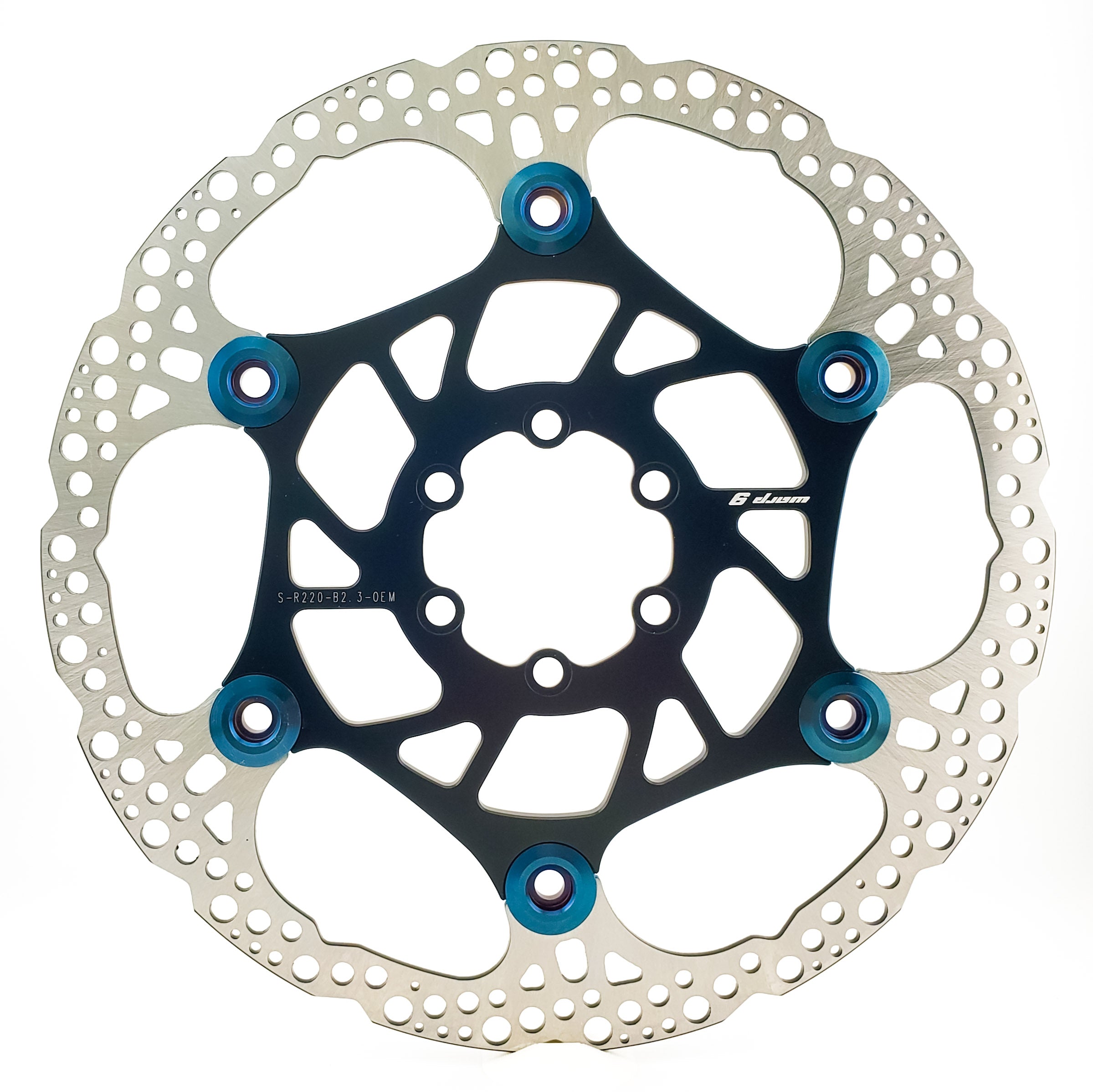 Warp 9 Emoto Rotors - Front