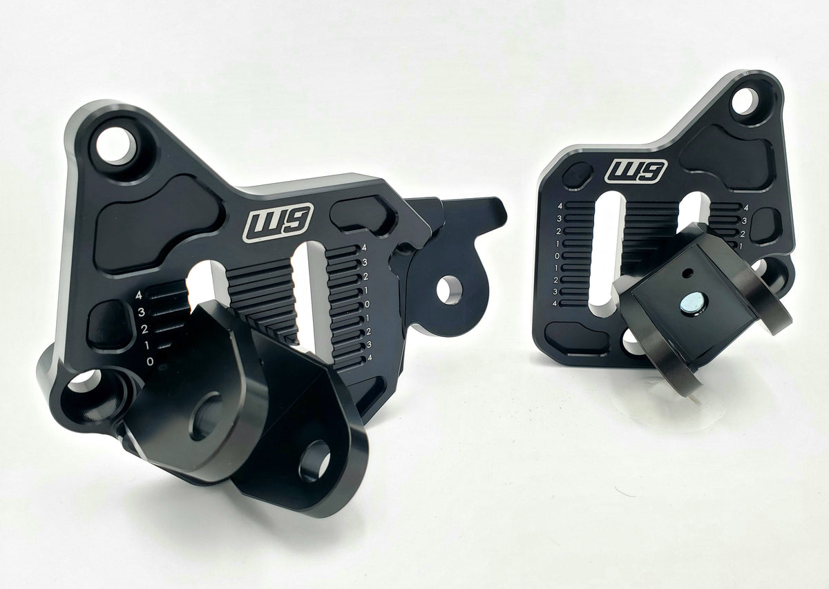 Warp 9 Ultra Bee Adjustable Foot Peg Mount