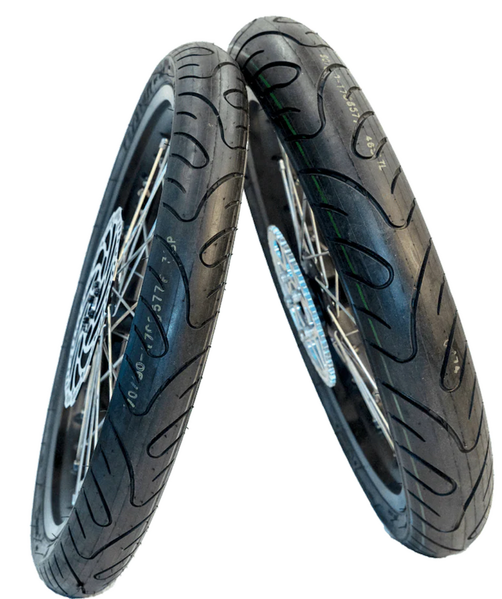 Supermoto wheelset for Surron LBX/Eride