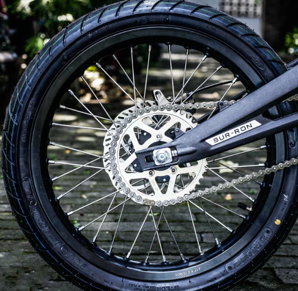 Supermoto wheelset for Surron LBX/Eride